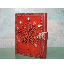 Taşlı Deri Defter Model 5