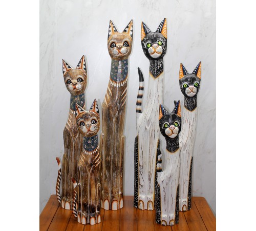 Ahşap 3'lü Kedi Seti 1 Metre Model 3 Ahşap 3'lü Kedi Seti 1 Metre Model 3