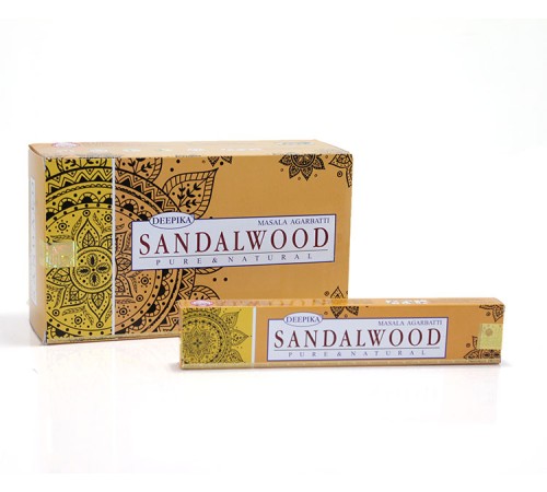 Deepika Sandalwood Aromalı Çubuk Tütsü Deepika Sandalwood Aromalı Çubuk Tütsü