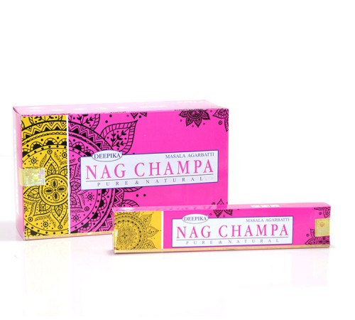 Deepika Nag Champa Aromalı Çubuk Tütsü Deepika Nag Champa Aromalı Çubuk Tütsü