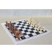 Ahşap Satranç Taşı 9 Cm