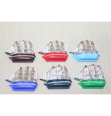 Plastik Gemi Magnet