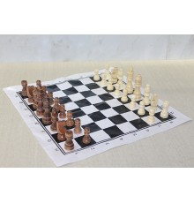 Ahşap Satranç Taşı 10 Cm
