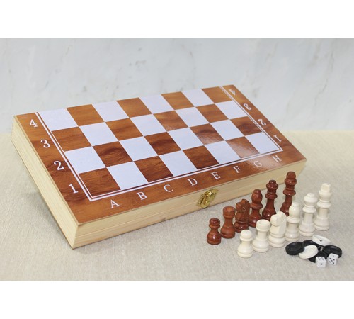 Ahşap Kutulu Satranç Model 1 Ahşap Kutulu Satranç Model 1