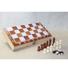 Ahşap Kutulu Satranç Model 2