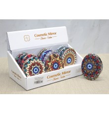 Taşlı El Aynası Oval İnce Model 5