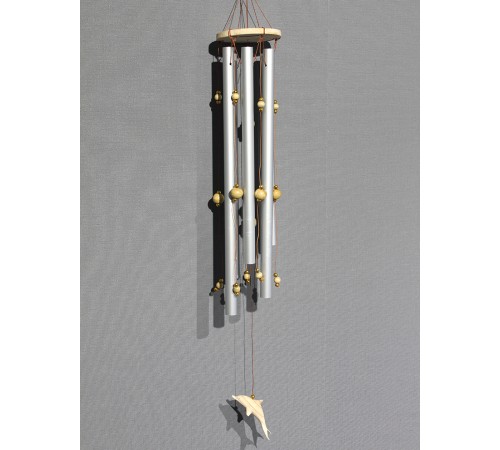 Boncuklu Metal Rüzgar Çanı Model 1 Boncuklu Metal Rüzgar Çanı Model 1