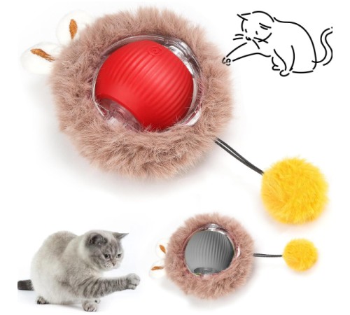 Tüylü Şarjlı Kedi Oyuncağı Tüylü Şarjlı Kedi Oyuncağı
