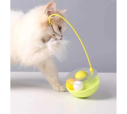 Zilli Kedi Otlu Hacıyatmaz Oyuncağı