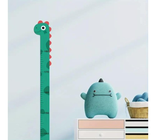 Sevimli Dinozor Boy Ölçüsü Sticker Sevimli Dinozor Boy Ölçüsü Sticker