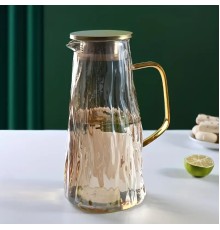 Çelik Kapaklı Cam Sürahi 1800 ml