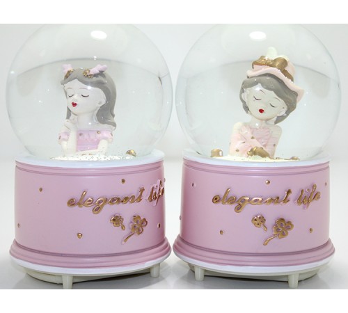Kar Küresi Işıklı Müzikli 13 Cm No 2