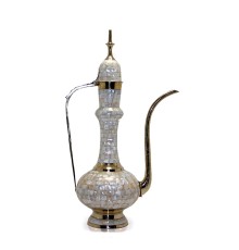 Pirinç Sedefli İbrik 55 Cm