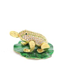 Swarovski Taşlı Tekli Kurbağa Model 2