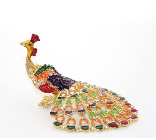 Swarovski Taşlı Tavuskuşu Model 2 Swarovski Taşlı Tavuskuşu Model 2