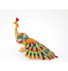 Swarovski Taşlı Tavuskuşu Model 1