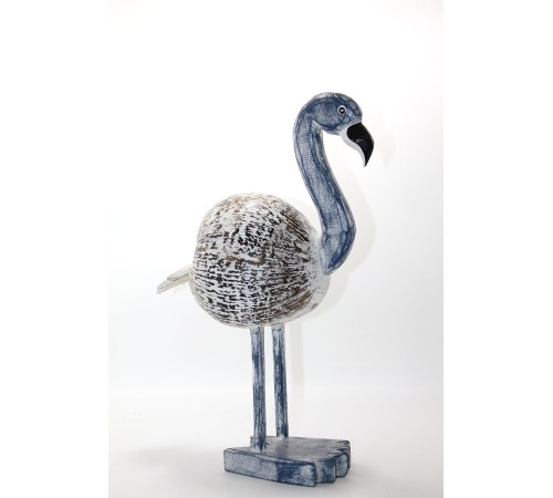 Ahşap Flamingo Figürü
