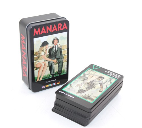 Metal Kutulu Tarot Kartı Manara Metal Kutulu Tarot Kartı Manara