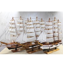 Ahşap Yelken Gemi Model 3