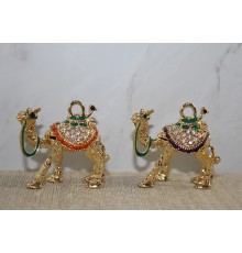 Swarovski Taşlı Minik Figür - Deve
