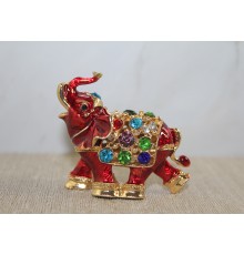 Swarovski Taşlı Minik Figür - Fil