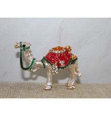 Swarovski Taşlı Minik Figür - Deve Model 2