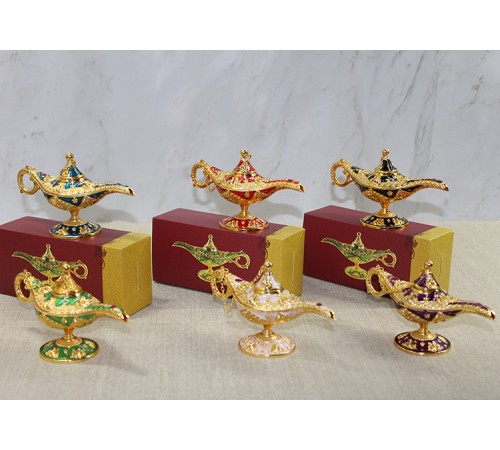 Mineli Metal Alaaddin Lambası Model 4 Mineli Metal Alaaddin Lambası Model 4