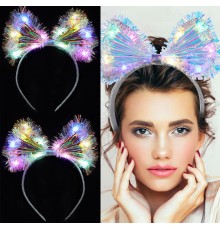 Fiyonk Gece Tacı Fiber Işıklı Ledli