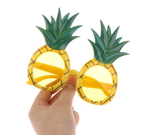 Tropikal Hawaii Ananas Şekilli Parti Gözlüğü Tropikal Hawaii Ananas Şekilli Parti Gözlüğü