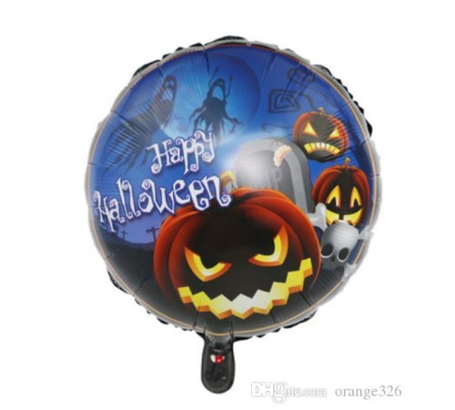 Happy Halloween Balkabağı Folyo Balon 18 inç Happy Halloween Balkabağı Folyo Balon 18 inç