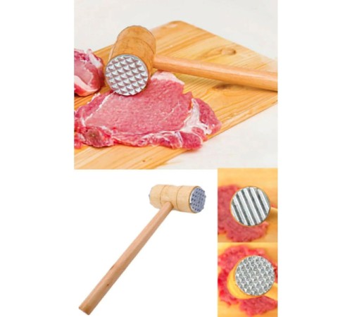 Ahşap Saplı Et Dövme Çekici Ahşap Saplı Et Dövme Çekici