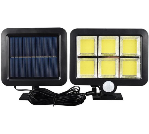 120 Cob Led Solar Panelli 3 Modlu Duvar Lambası 120 Cob Led Solar Panelli 3 Modlu Duvar Lambası