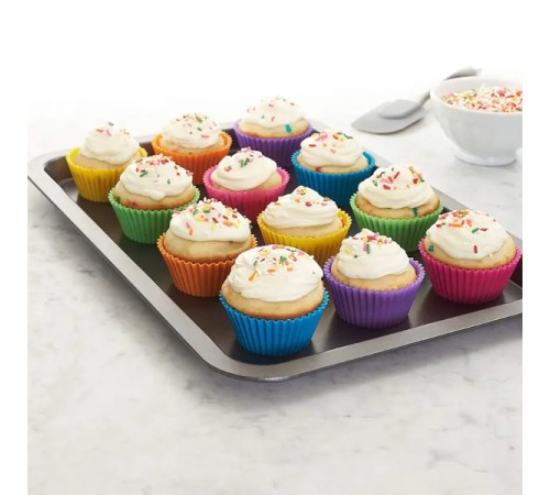 12'li Silikon Muffin Kalıbı 12'li Silikon Muffin Kalıbı