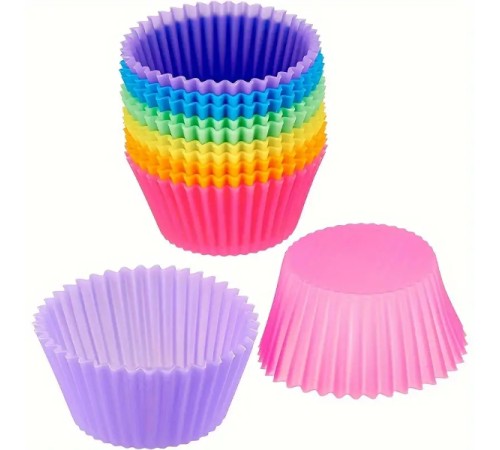 12'li Silikon Muffin Kalıbı 12'li Silikon Muffin Kalıbı