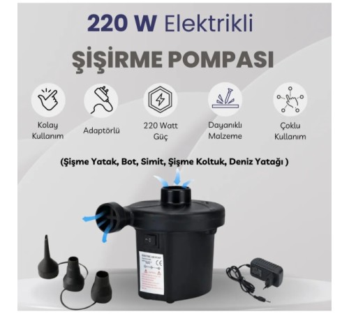 İki Yönlü Elektrikli Hava Pompası İki Yönlü Elektrikli Hava Pompası