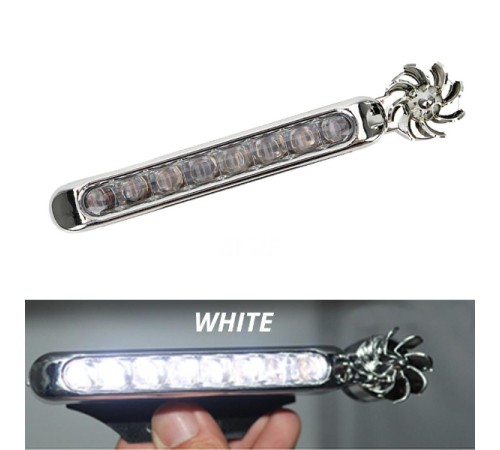 Led Çakar Lamba Seti Beyaz Renk Rüzgar Enerjili Led Çakar Lamba Seti Beyaz Renk Rüzgar Enerjili