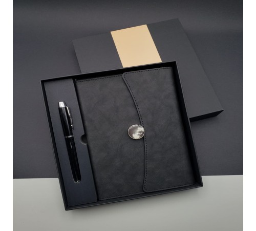 Promosyon Defter Kalem Seti Siyah Renk Promosyon Defter Kalem Seti Siyah Renk