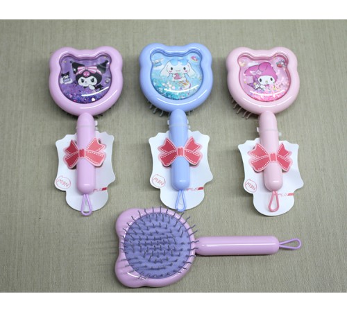 Kuromi, My Melody, Cinnamon Saç Tarağı Kuromi, My Melody, Cinnamon Saç Tarağı