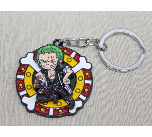 Metal Dönen One Piece Anahtarlık