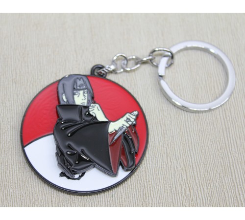 Metal Dönen Itachi Uchiha Anahtarlık
