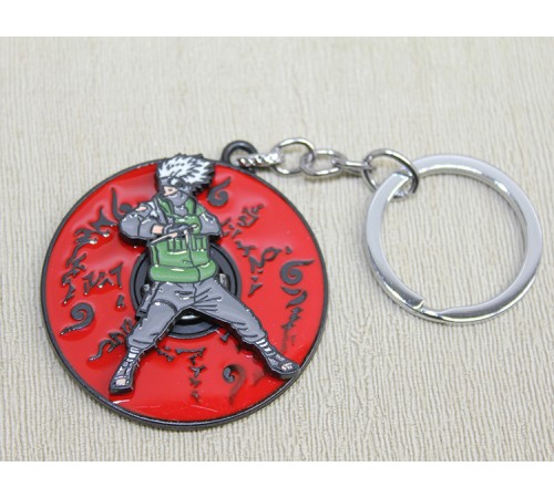 Metal Dönen Anime Figür Anahtarlık