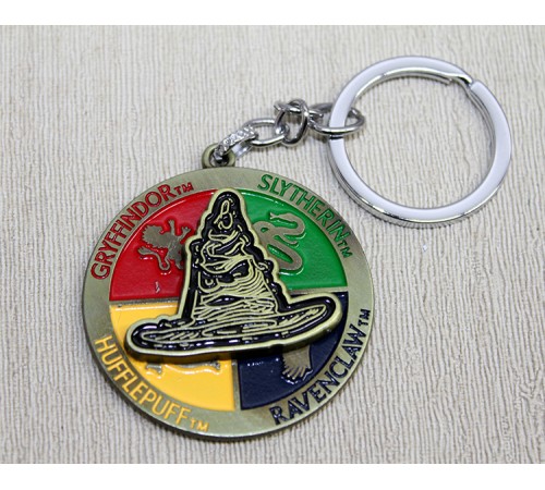 Metal Dönen Harry Potter Seçmen Şapka Anahtarlık