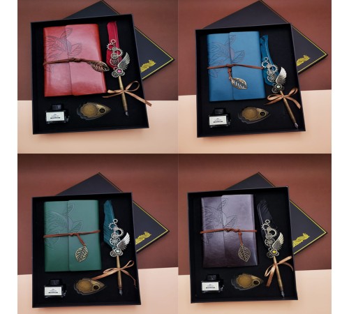 Mürekkepli Kalem Defter Seti Mürekkepli Kalem Defter Seti