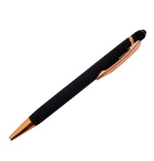 Siyah Tükenmez Rubber Kalem Touchpen