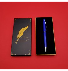 Kutulu Mavi Touchpen Tükenmez Kalem