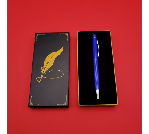Kutulu Mavi Touchpen Tükenmez Kalem Kutulu Mavi Touchpen Tükenmez Kalem