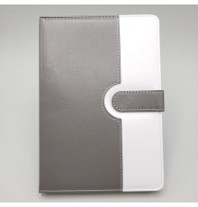 Tarihsiz Ajanda Defter Beyaz Gri Renk