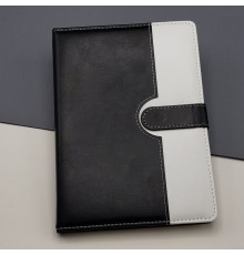 Tarihsiz Ajanda Defter Siyah Beyaz Renk