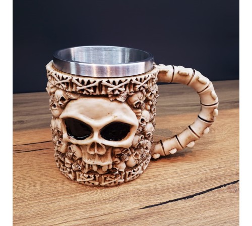 3D Tasarımlı İskelet Kupa Bardak 3D Tasarımlı İskelet Kupa Bardak