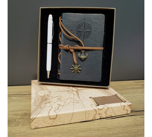 Gri Defter Ve Beyaz Kalem Kutulu Set Gri Defter Ve Beyaz Kalem Kutulu Set